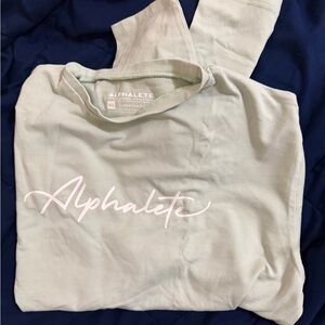 Alphalete Mint Green Long Sleeve Top